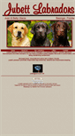 Mobile Screenshot of jubettlabradors.com